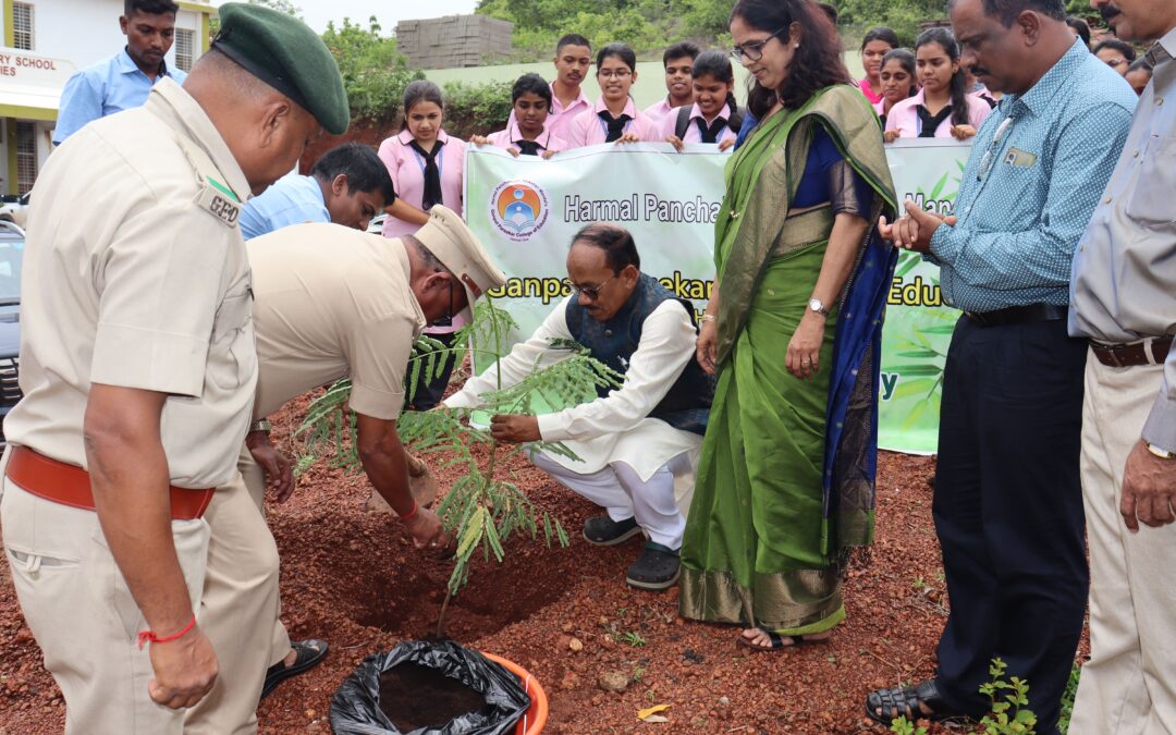 Tree Plantation drive on the occasion of Foundation Day 2023